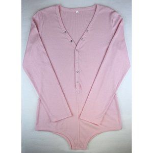 NWOT Trendy Long Sleeve Pink Leotard